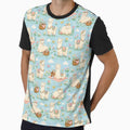 Llama Spring Meadow Pattern by Soft Berry Studio