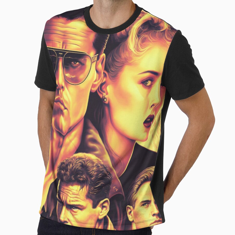 90s Movie poster aesthetic design by Corazo