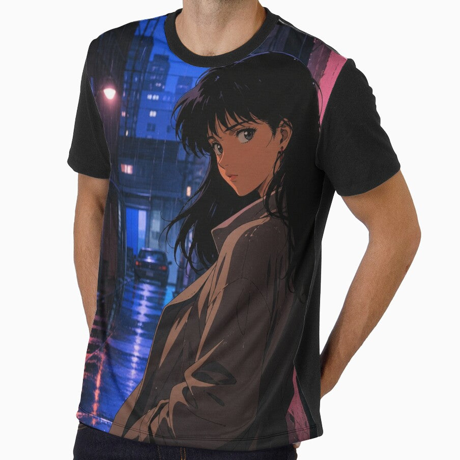 Neon Alleyway - Classic Anime Aesthetic by bapupa