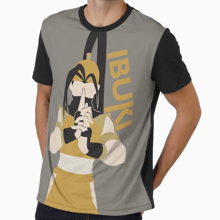 Ibuki Nostalgia SFV Minimalist Vector Trace by CyanOhm