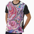 abstract color combination crystal color  dress, color combination by Cici-Chan