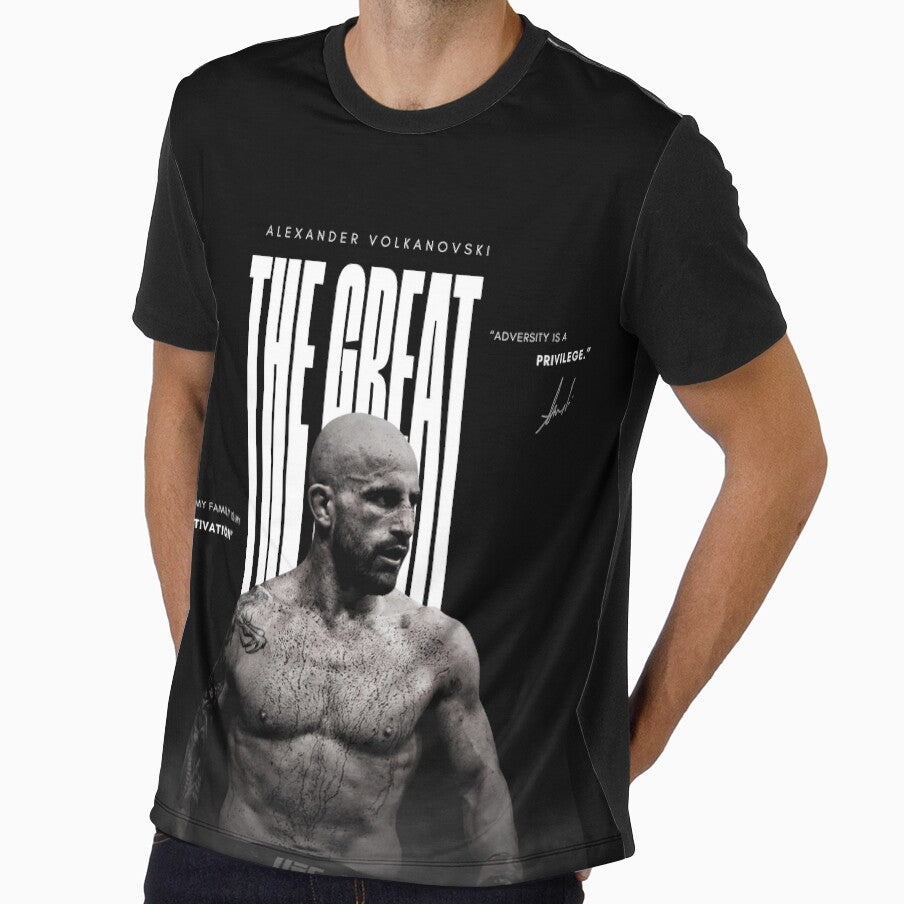 Alexander Volkanovski Motivational Quote Portrait by SuccessInsanity