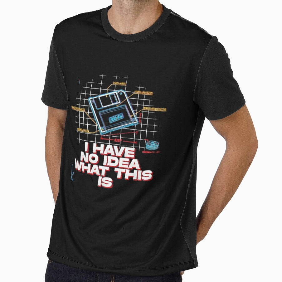 I Have No Idea What This is 80s 90s Funny Vintage Retro Culture Graphic by Redgiant87x