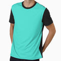 A vibrant turquoise color with a groovy 70s vibe. by Piotrek0001