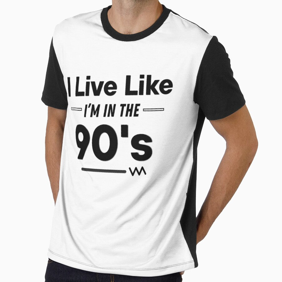 I Live Like I'm In The 90s Nostalgic Gen X by HYPNK