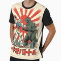 Gundam vs Godzilla by LgndryPhoenix