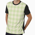 Mint Green Gingham Pattern by The Innocent Ghost Project