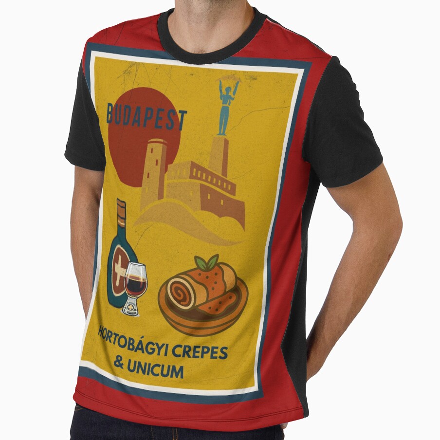 Budapest Golden Treat: Hortobágyi Crepes & Herbal Unicum by IdolejaArt