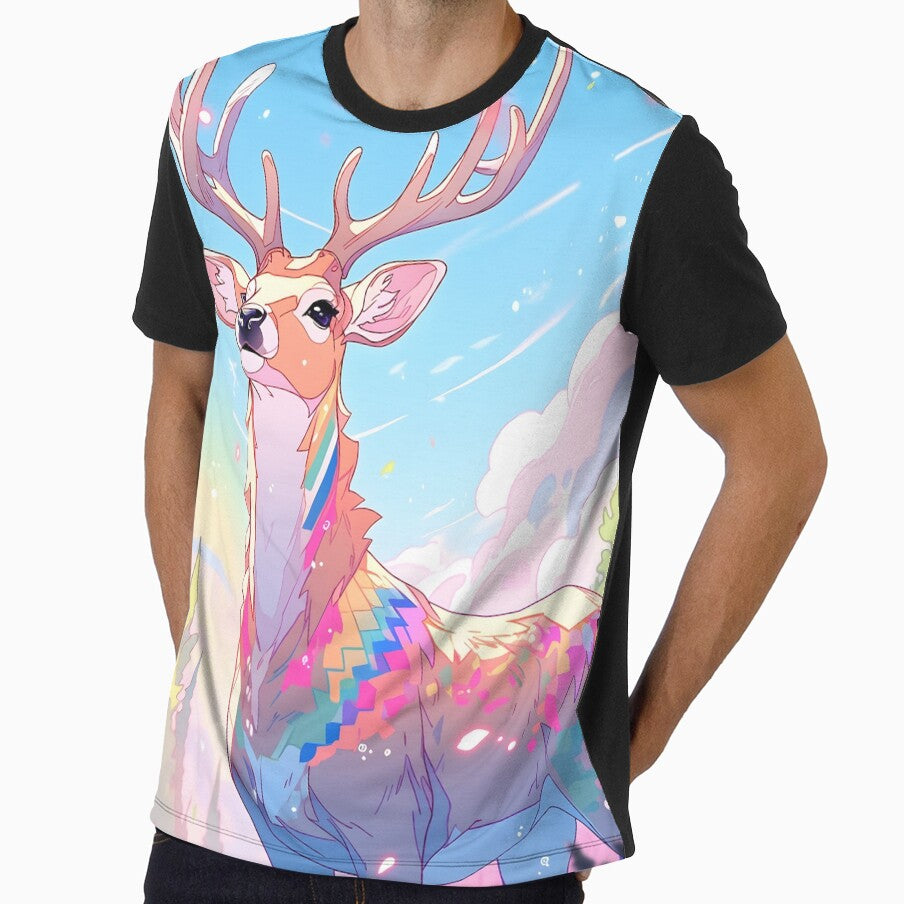 Y2K Aesthetic - Vibrant Venison Visions by Cosmic-Canvases