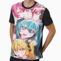 Kasane teto x miku x neru by RadiantGraphics