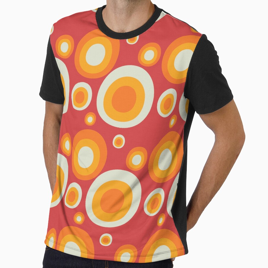 Retro Orange Circle by medadesign
