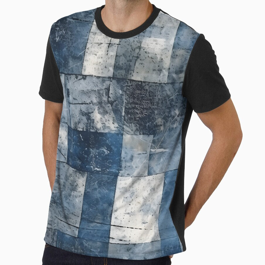 Abstract Denim Wash Pattern by JD72shirtshop