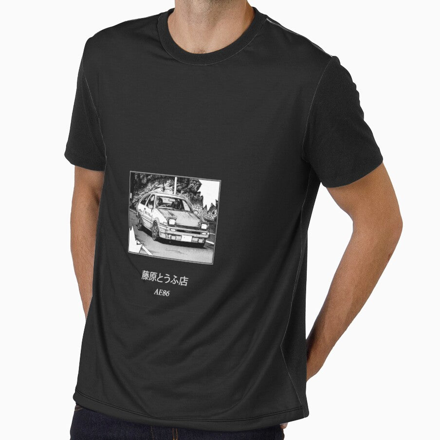 Initial D Black Manga Phone Case by Despavr