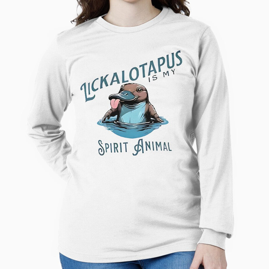 Lickalotapus Is My Spirit Animal Meme Funny Lickalotapus by pugshowsfashion