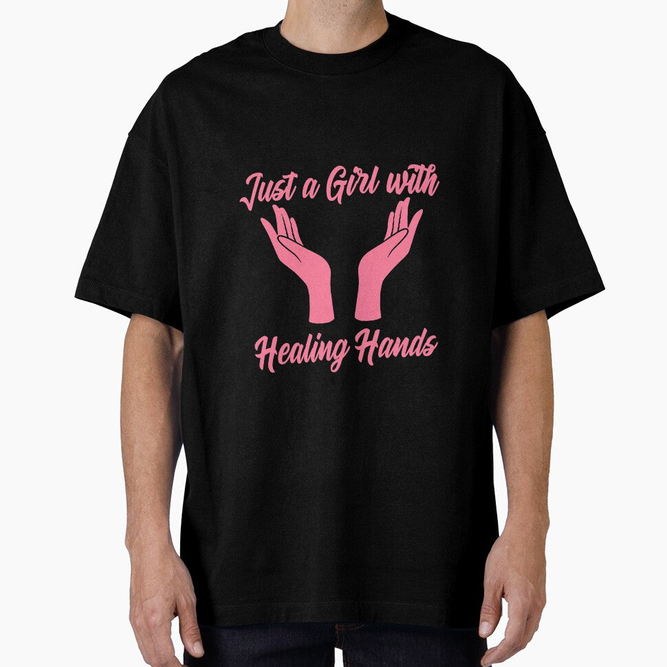 Physical Therapist Gift Just a Girl with Healing Hands by Mesyo