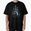 Snail Castle by Funny Vintage Stickers And T-Shirts