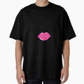 New Year 2018 | Eye-glasses Pink Lip T-Shirt by AllStarMerch