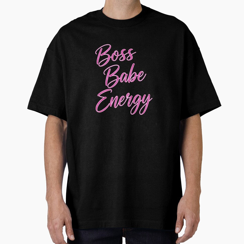 Boss Babe Energy Minimalist Design, Bold & Simple Statement by Aarvya Fashion Club ( A.F.C )