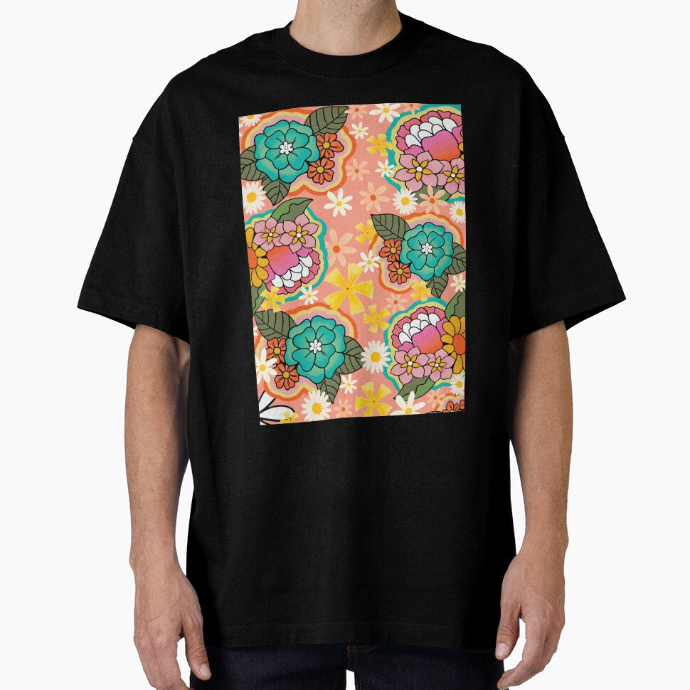 Colorful Hippie Flowers by DesignsArtColor