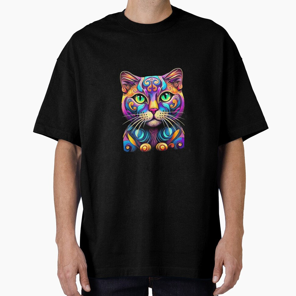 CAT GURU IN PASTEL by NFini-Tee