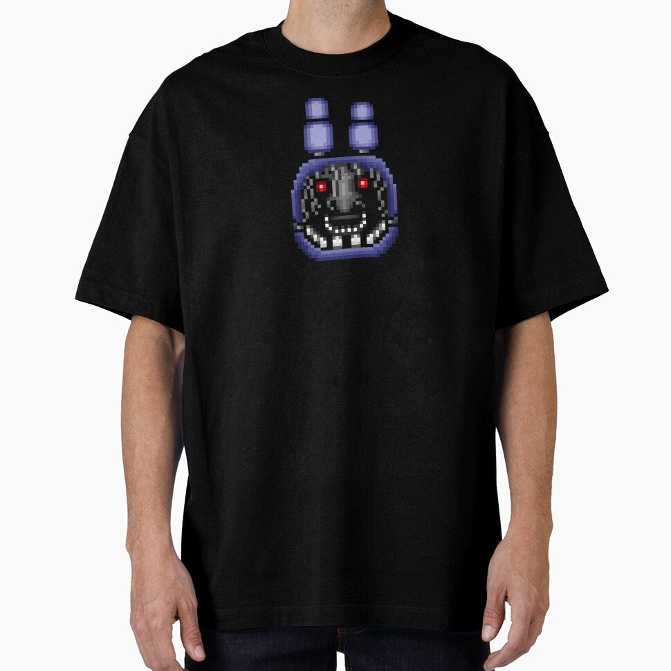 Five Nights at Freddy's 2 - Pixel art - Faceless Bonnie by GEEKsomniac