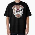 Overstimulated Moms Club – Creepy Glam Skeleton Mom With Coffee by RDRdesign