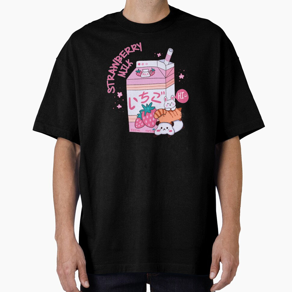 Kawaii strawberry milk cute Yumi kawaii Fairy kei by Kink Collective