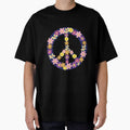Peace Sign with Flowers by LornaHamel