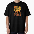 One Step at a Time Retro Typography by DaEeX