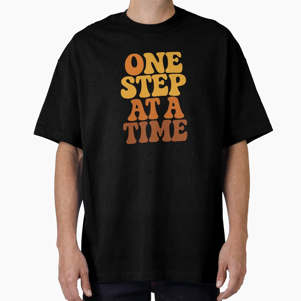 One Step at a Time Retro Typography by DaEeX