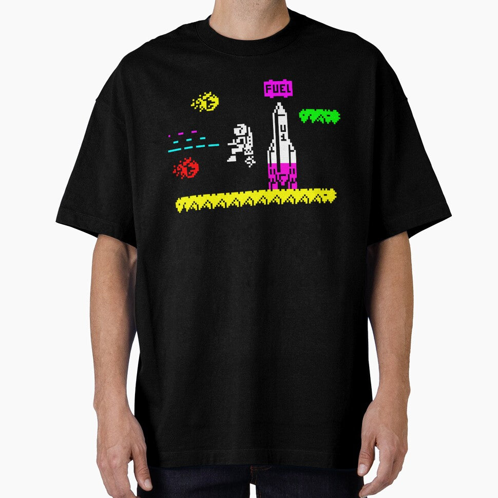 Jetpac ZX Spectrum Art by disposalist