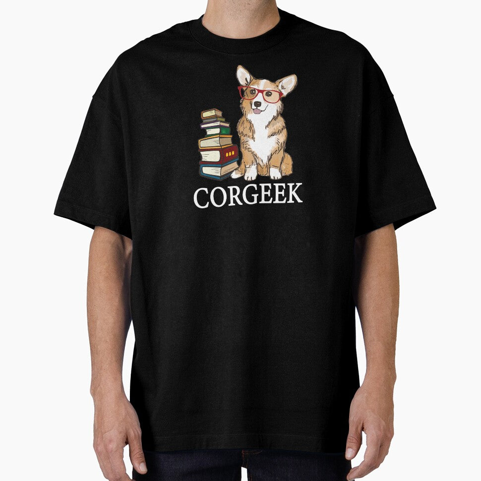 Corgi for book lovers, book nerds, readers, or english teachers - corgeek by ouchmypancreas