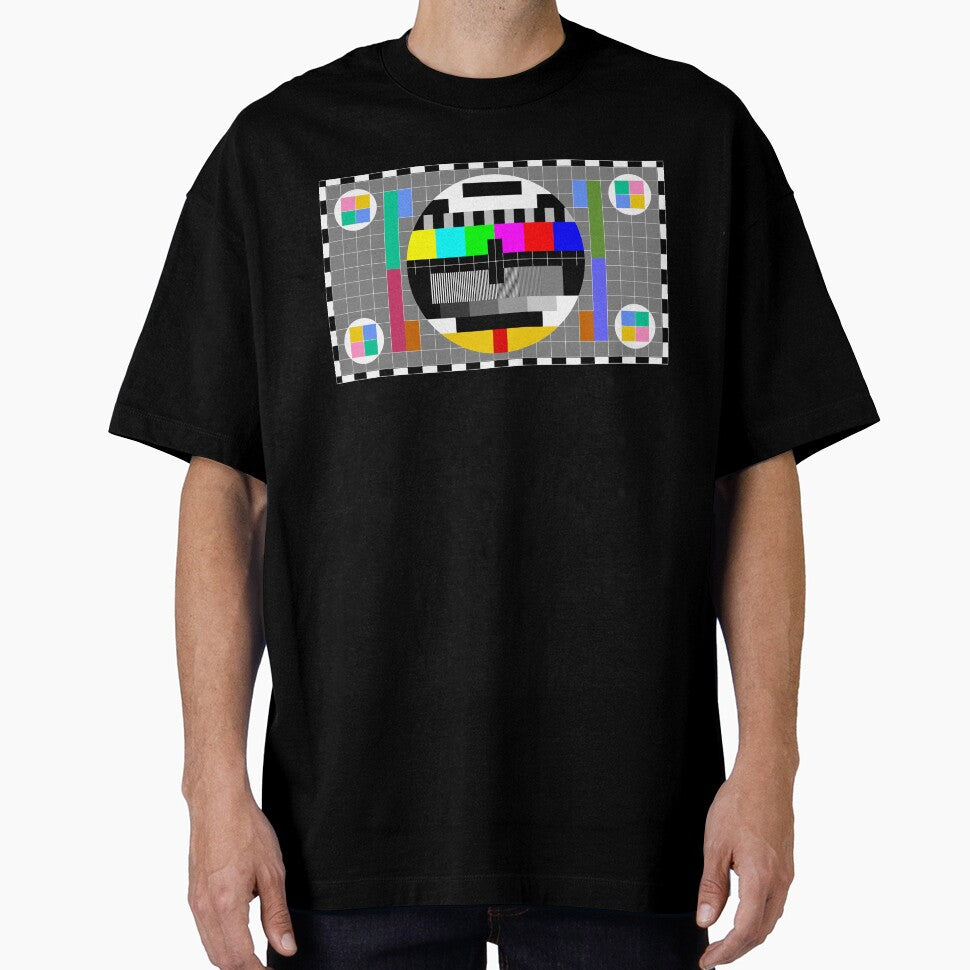 Calibration Test Card, TV monitor film, video geek by Glimmersmith