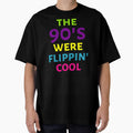 Fun The 90's Were Flippin' Cool, Ombre Pastel Retro Style Design by TrulyEpoque