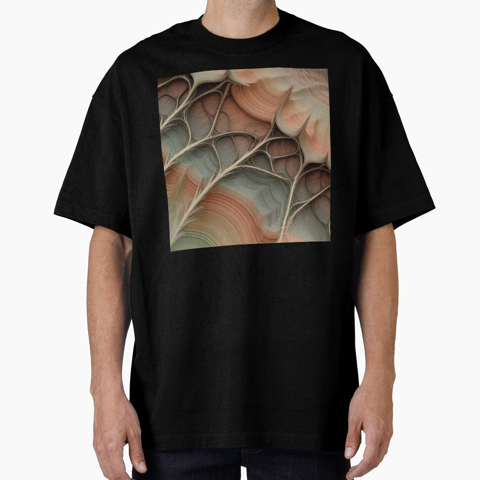 Fractal Organic Earth Veil in Layered Strata by Bilikaru