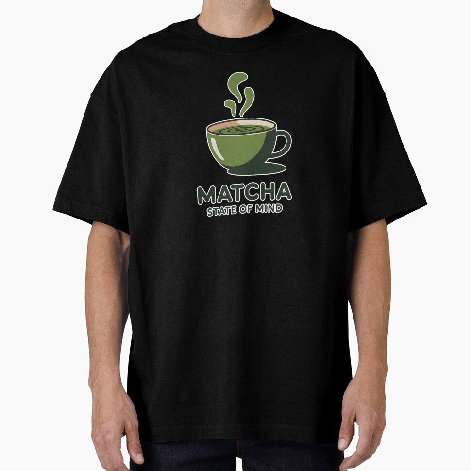 Matcha State Of Mind Minimal Aesthetic Matcha Design by ImaginedSpace7