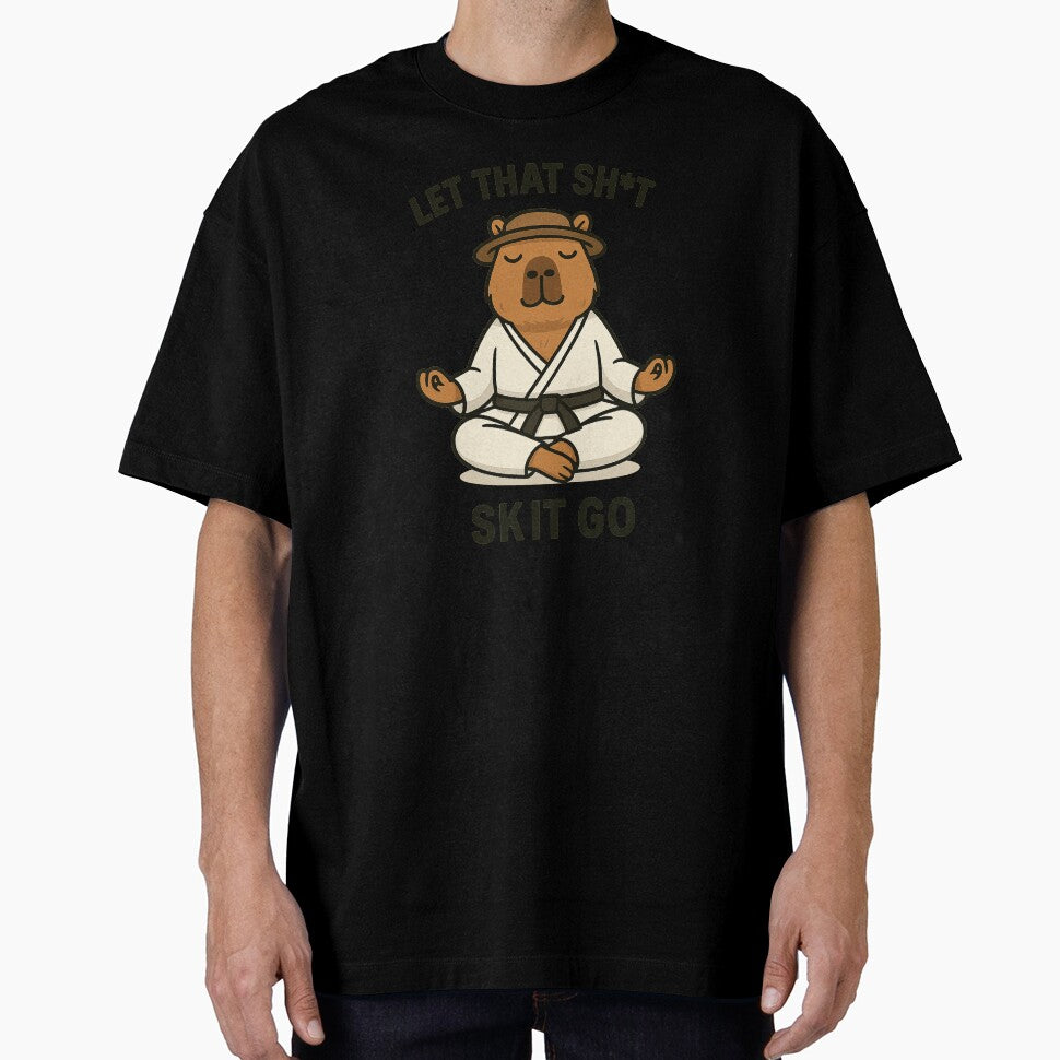 Capybara Karate Zen – Funny Martial Arts Meditation by RetroPop23