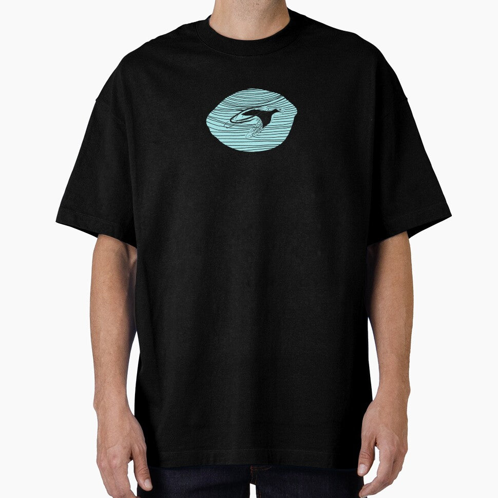 Turtle - sea - minimalist lines by Tropical Blood