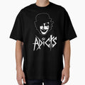 The Adicts Black and White Punk Shirt — UK Punk Rock Droog Aesthetic Band Tee by Cat-butt-shirts