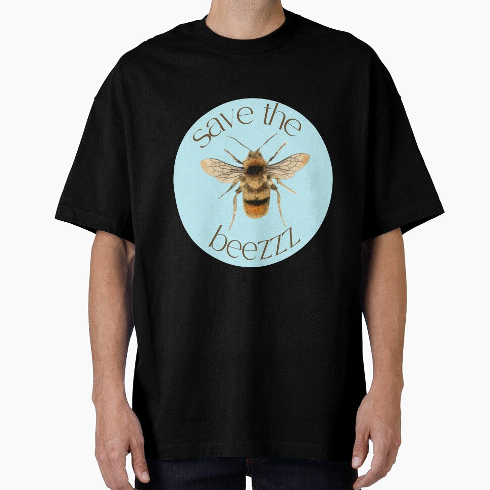 Save the bees vintage blue by ledalinda