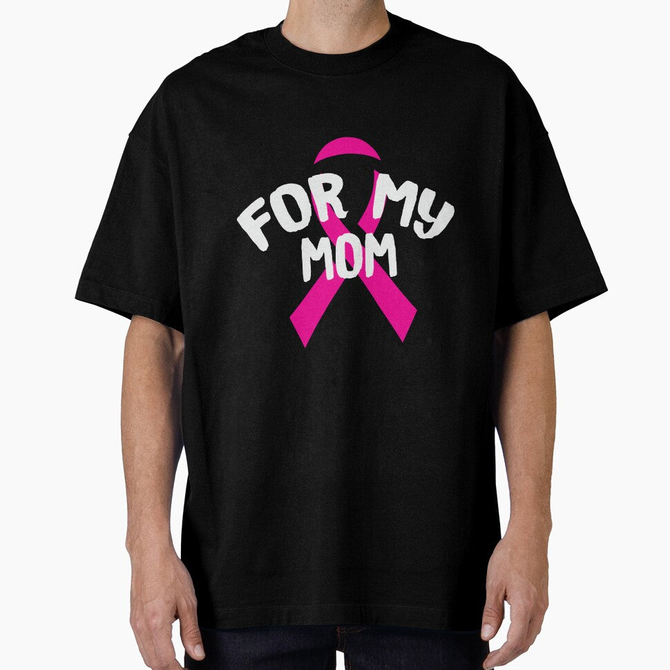 For My Mom Breast Cancer Awareness T-Shirt by AllStarMerch