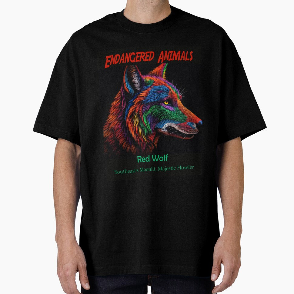 Red Wolf: Southeast's Moonlit, Majestic Howler by JLCableStudio