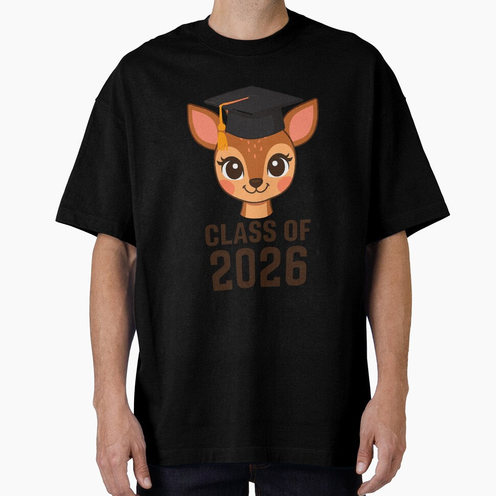 Cute Deer Graduation Class of 2026 | Graduate Gift Design by asmaqa