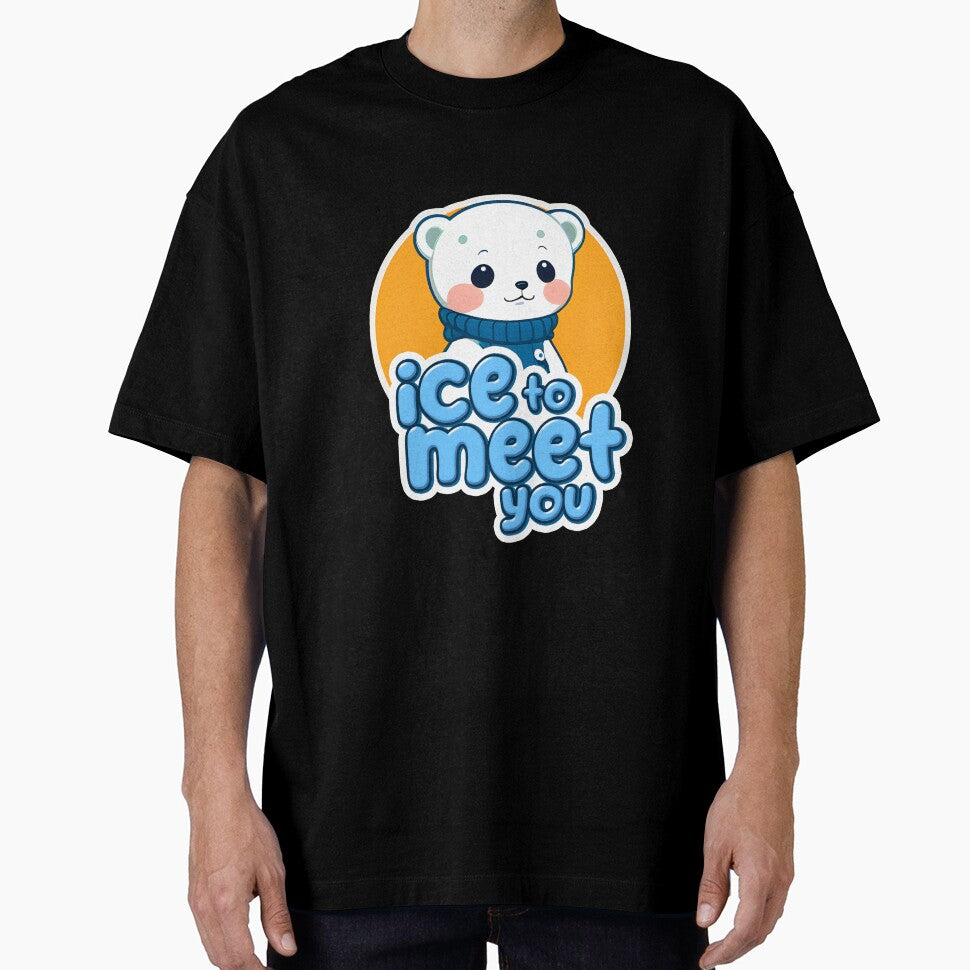 Ice to Meet You: Cute Polar Bear Sticker by RGB-crayon