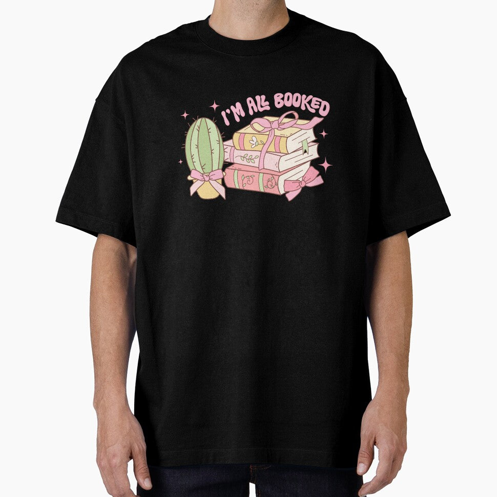 Im all booked | bookish , coquette aesthetic, book lover, spicy book, smut reader png, girly by pugshowsfashion