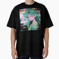 80s Anime Retro Girl Car Japanese Aesthetic City Pop by glasseskyodai