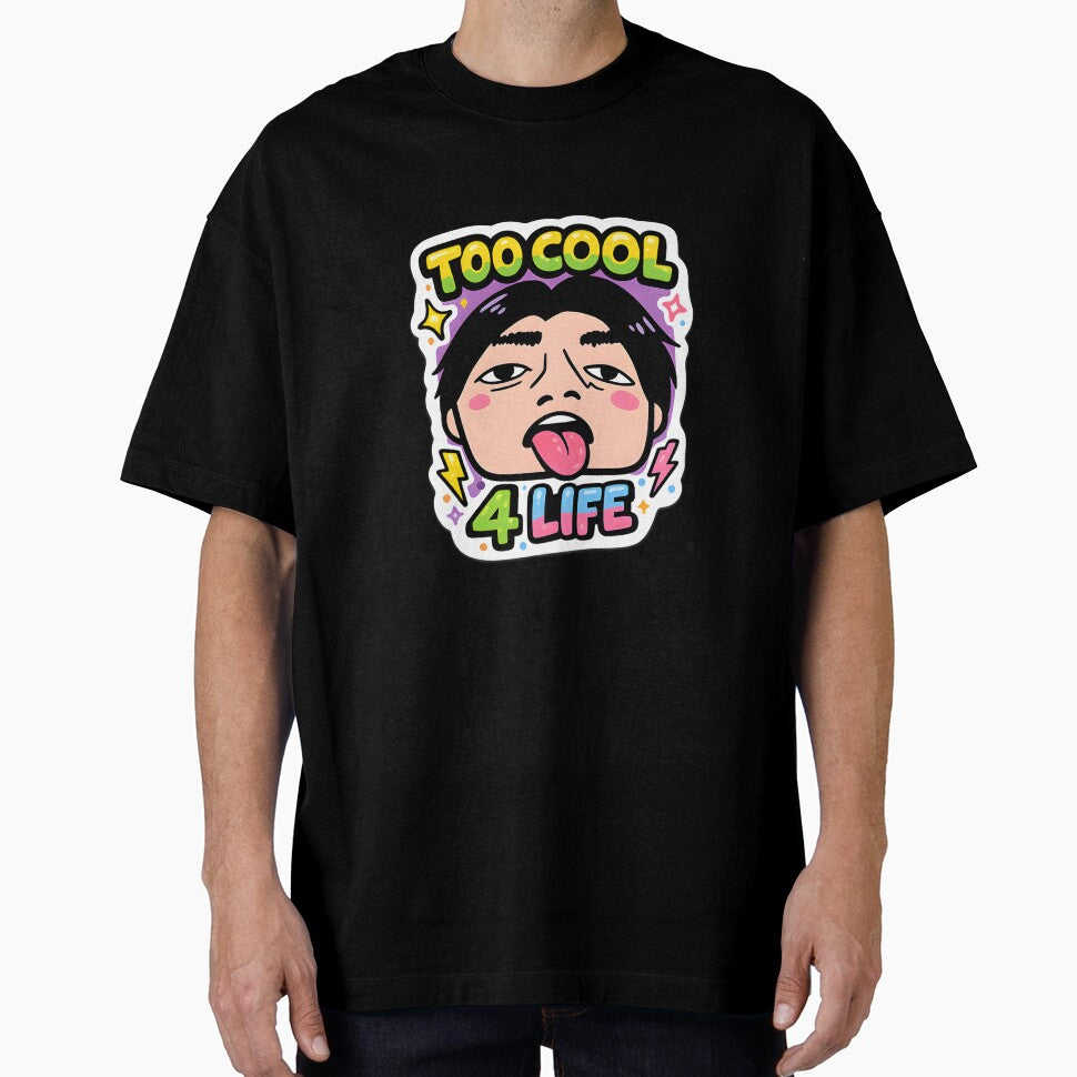 Too Cool For Life Funny Anime Face by Trymeup