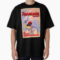 Vintage French Bicycle Poster | La Française Diamant Art Deco Style | Dynamic Cyclist in Motion Advertisement by artofuniverse