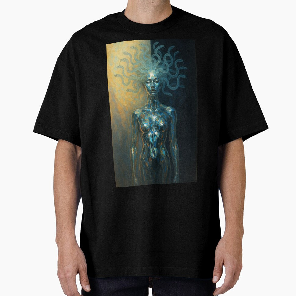Mirrored Medusa: Goddess of Duality by AbstractAnom