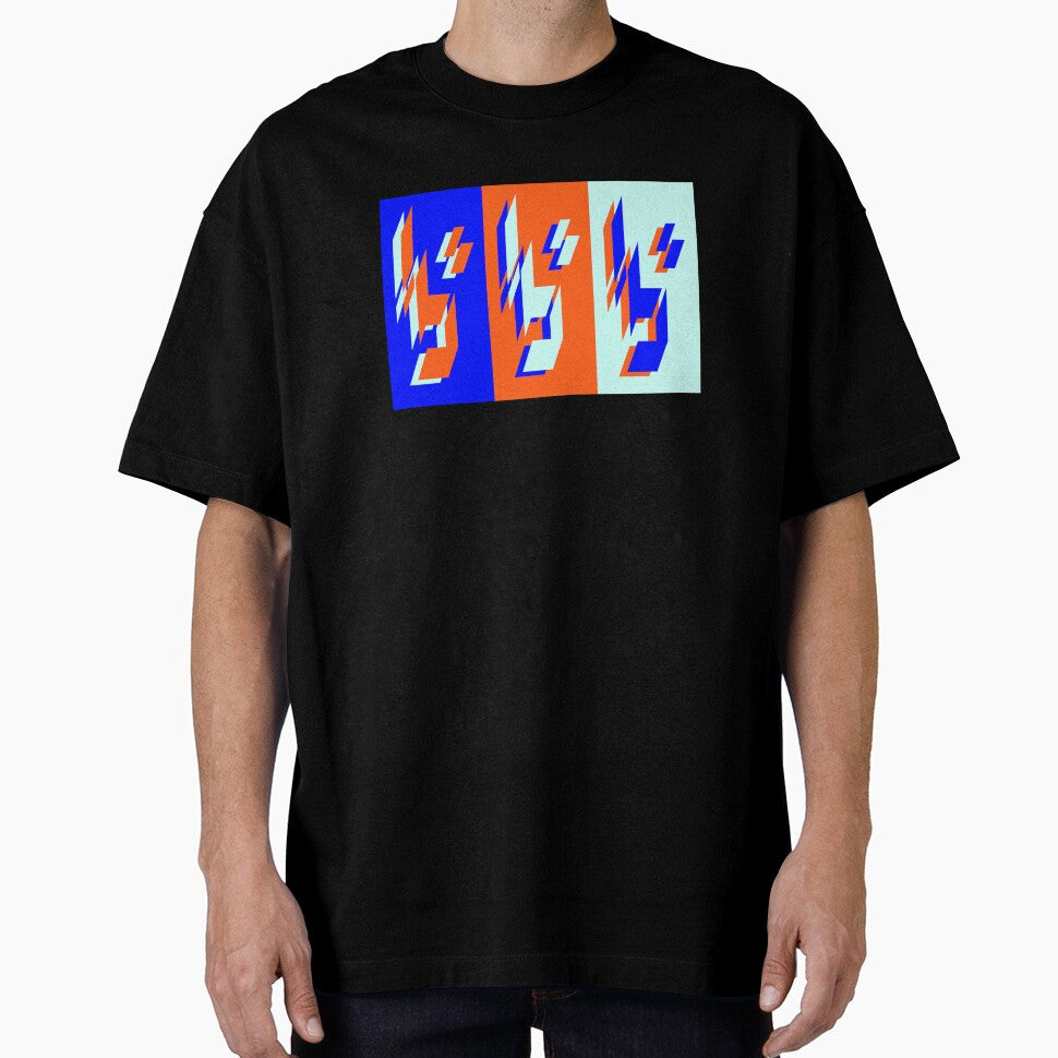 bbb (Blue, Orange, White) by LowResDesigns
